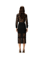 Pinko Gonna Donna HARMONIE GONNA PIZZO REBRODE 106664A381Z99