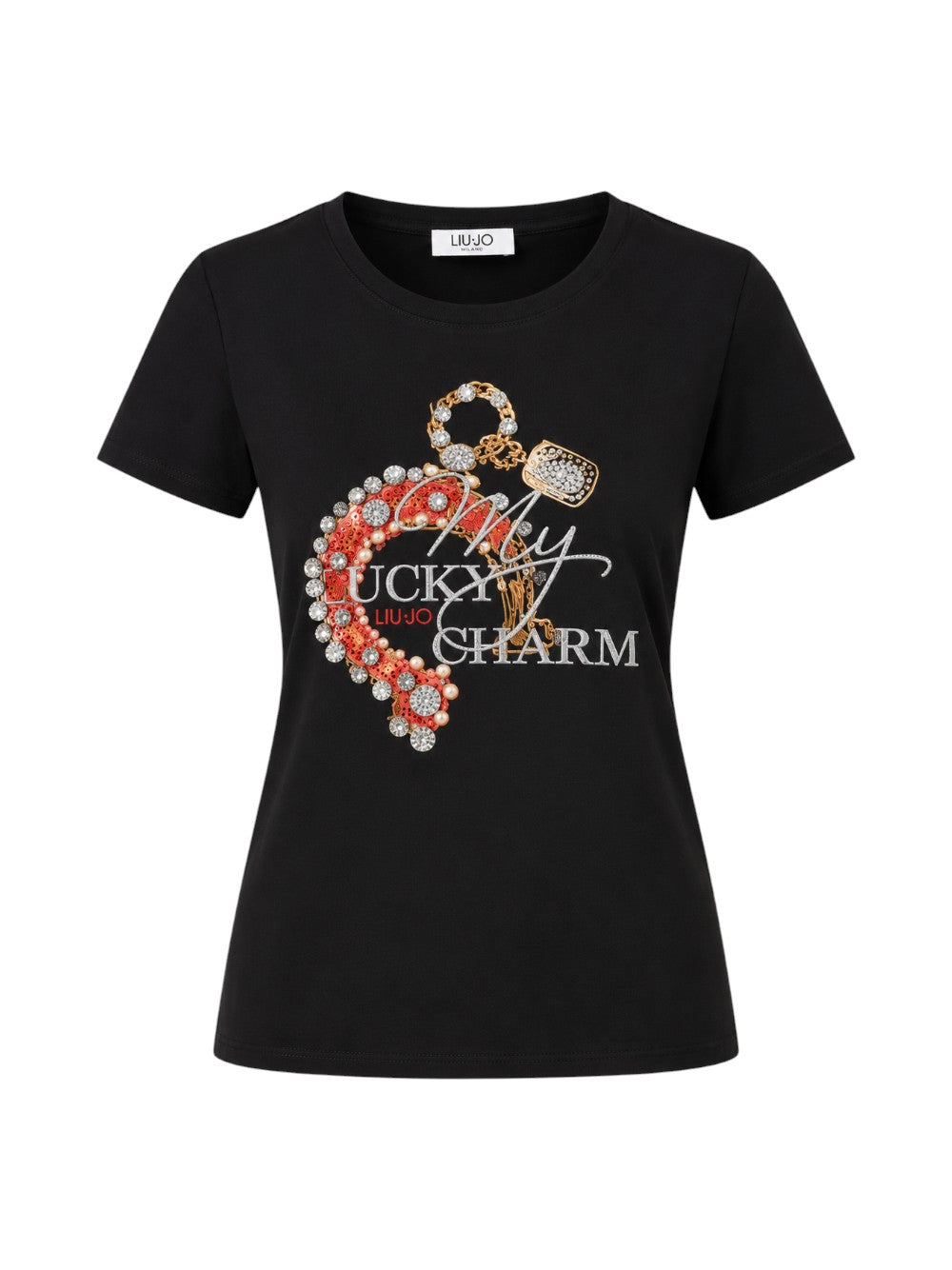 Liu Jo T-SHIRT Donna ECS T-SHIRT SKIndiaNY FIT M/C WF6407JS923 L9546