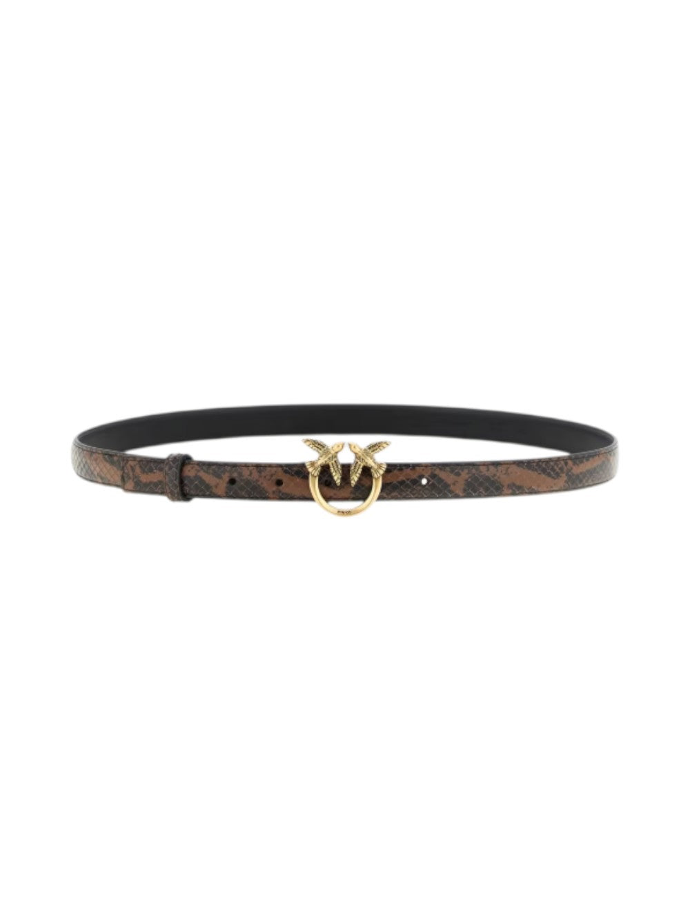 Pinko Cintura Donna LOVE BERRY H2 BELT.LOW PYTHON 100143A3E5 M16Q