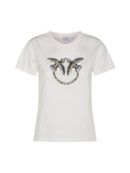 Pinko T-SHIRT Woman QUENTIN T-SHIRT JERSEY LOGO