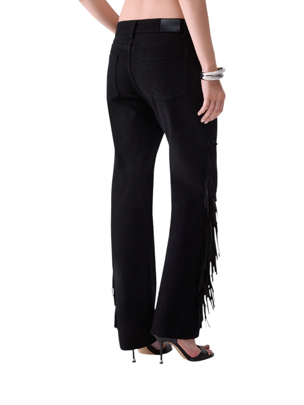 Liu Jo Jeans Donna PANT.STRAIGHT FRANGE R.W. UF6226D0393 88000