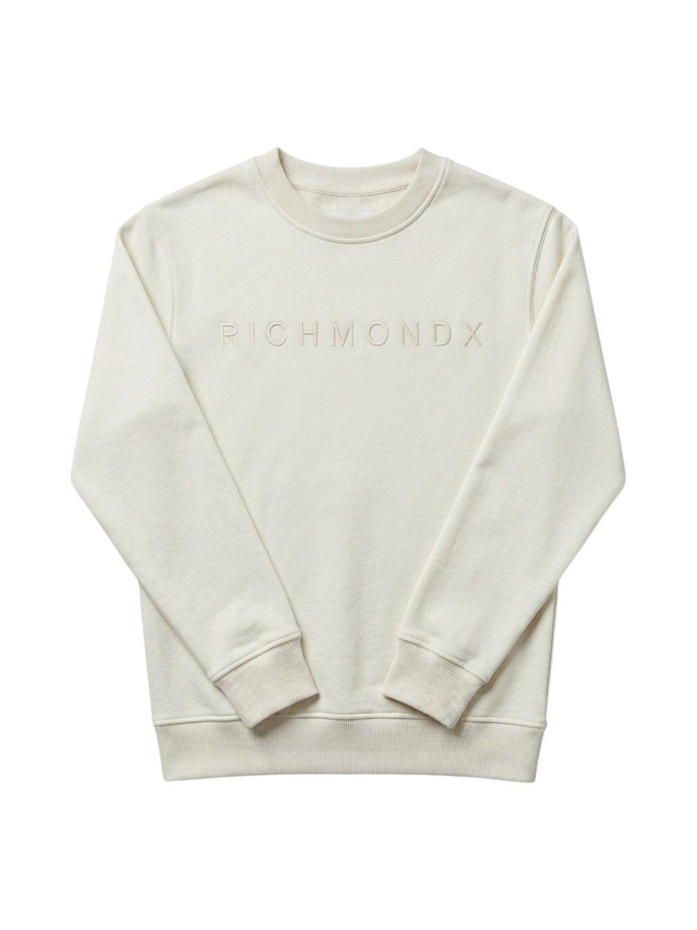 John Richmond Felpa Uomo THANEM CREW NECK UMP26037FE WHITE