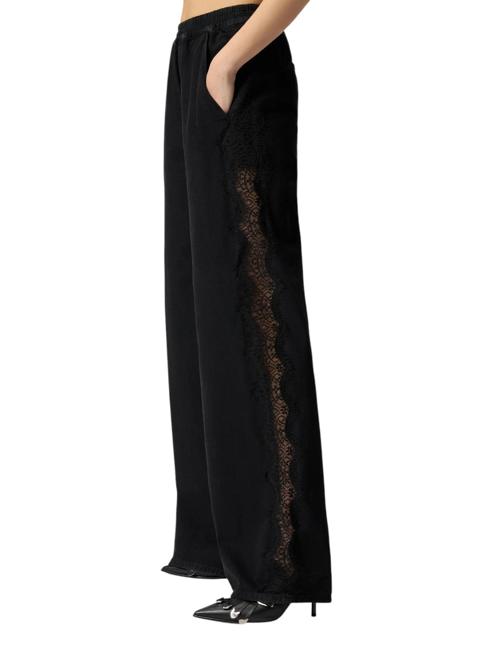 Pinko Jeans Donna PALCO PANTALONE LIGHT BLK BLK 106422A33UZ99