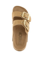 Colors of california Ciabatta Donna Two-Buckle Sandal High Fussbet HC.DUNE02 CAM