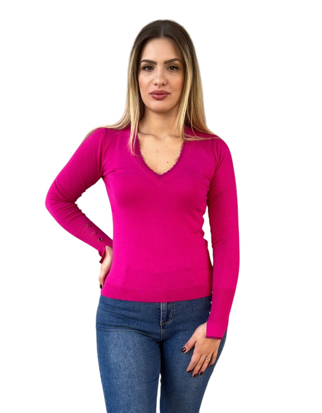 LIU JO Maglia Donna WF4007MS49I