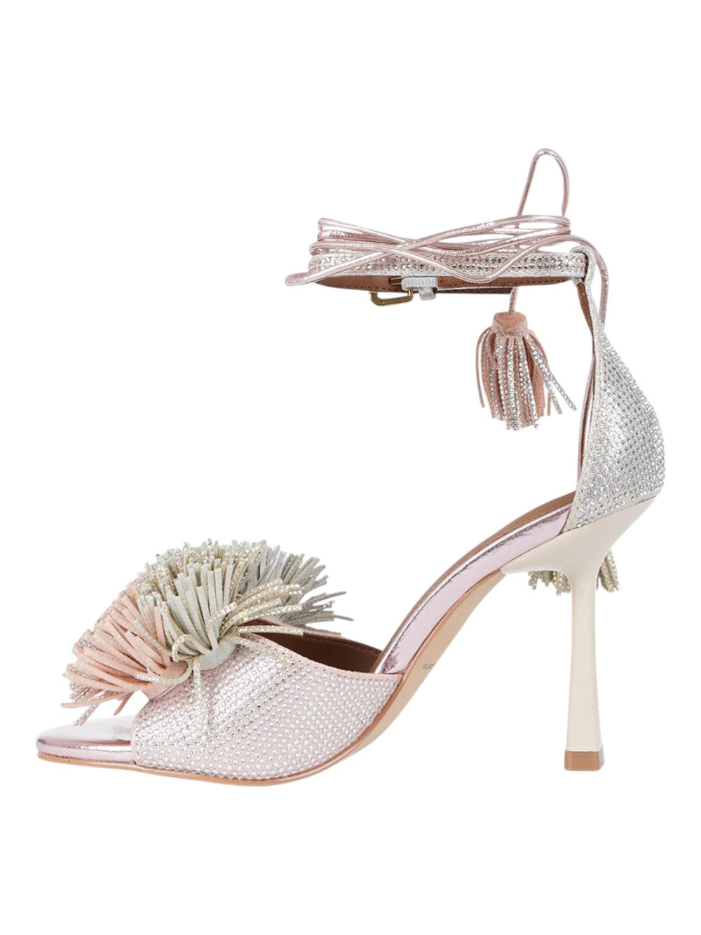 Kurt Geiger Sandali Donna Pom Pom Ankle Tie Sandal 4366165209 65