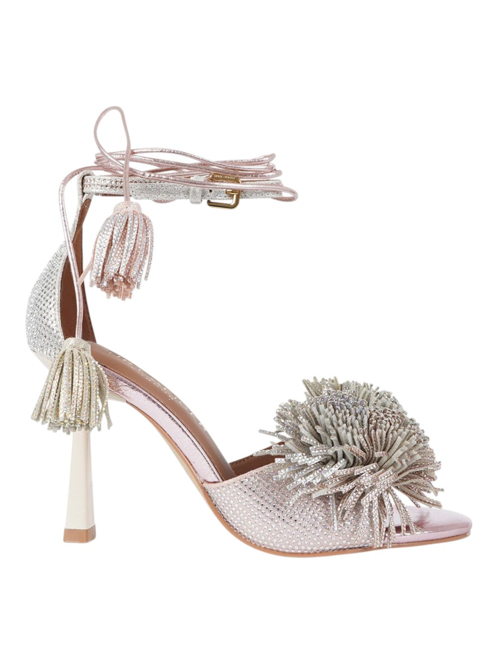Kurt Geiger Sandali Donna Pom Pom Ankle Tie Sandal 4366165209 65