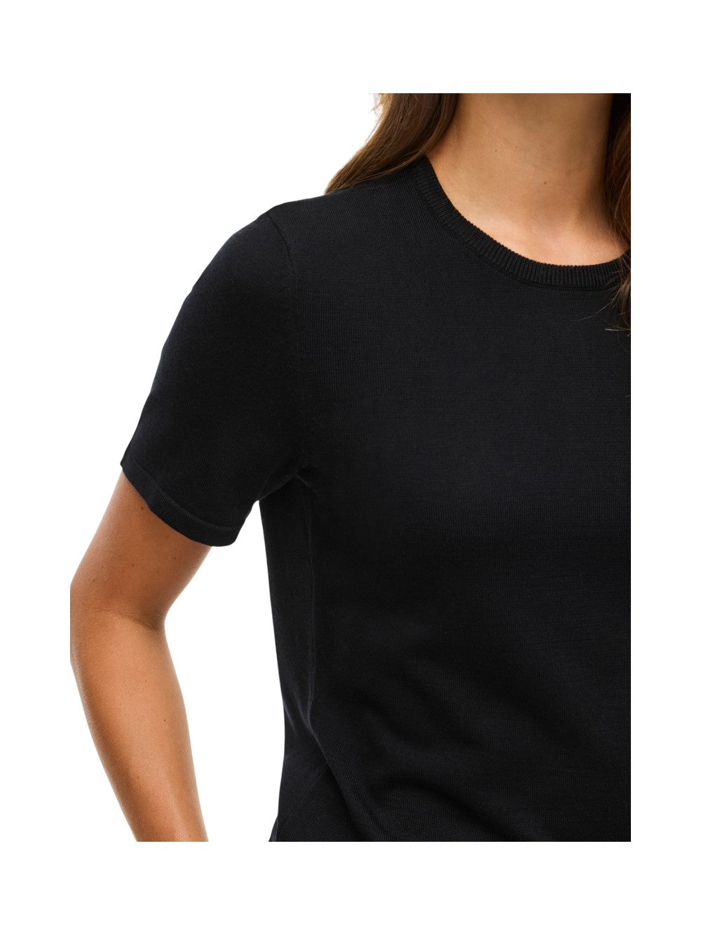 VILA T-shirt Donna VILIPSA 2/4 O-NECK KNIT TOP/PB/R 14108149