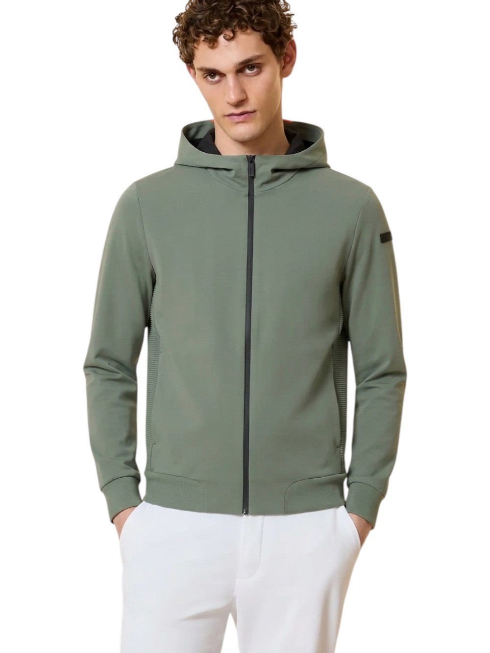 RRD Giubbino Uomo surflex soft touch hood zip fleece 26156 27