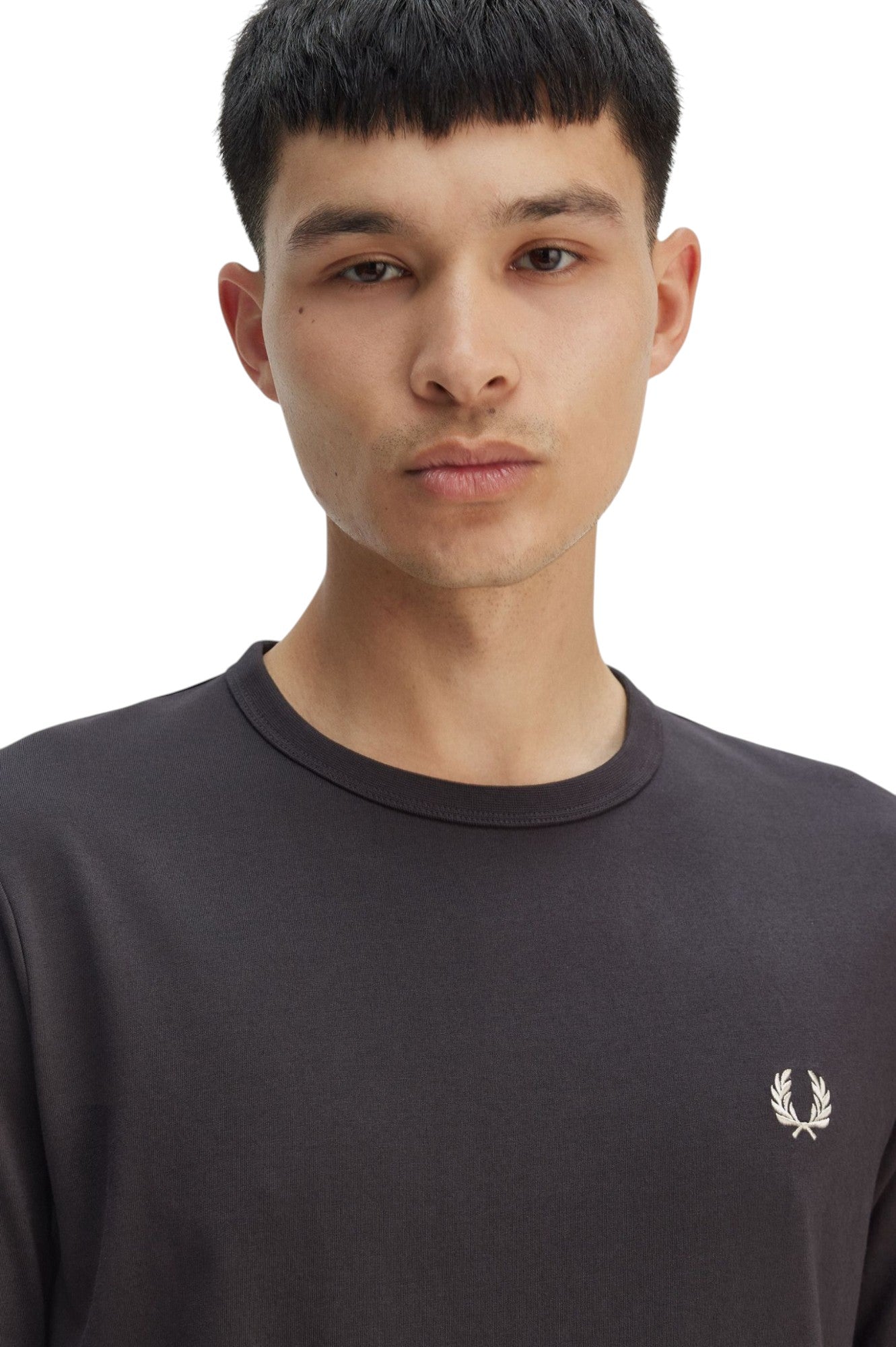 Fred Perry T-SHIRT Uomo Ringer M3519