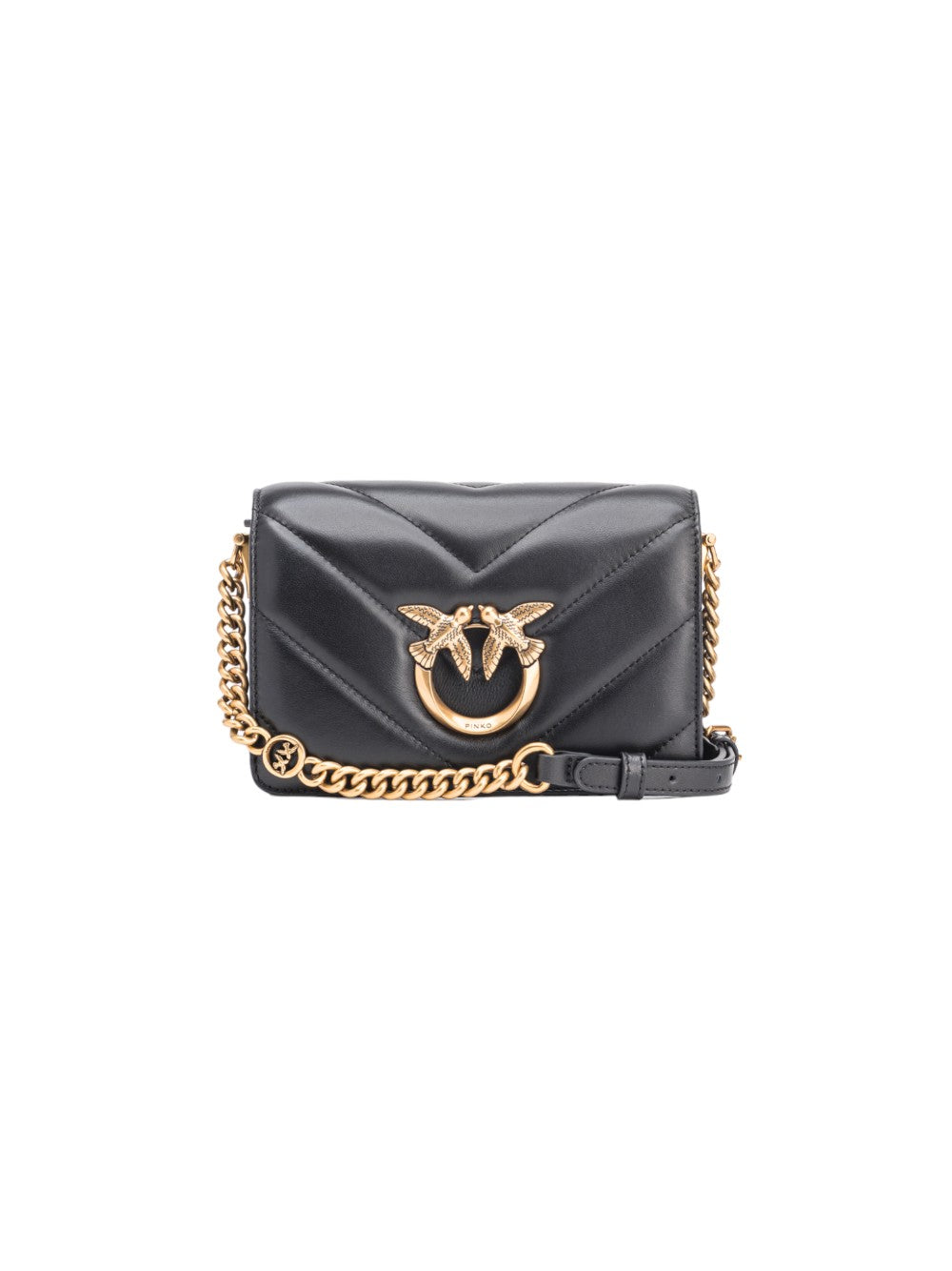 Pinko borsa Donna LOVE CLICK MINI SHEEP NAPPA BIG CHEVRON