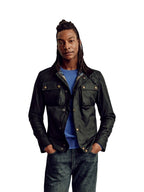 Belstaff GIUBBINO Uomo RACEMASTER 105306BLACK