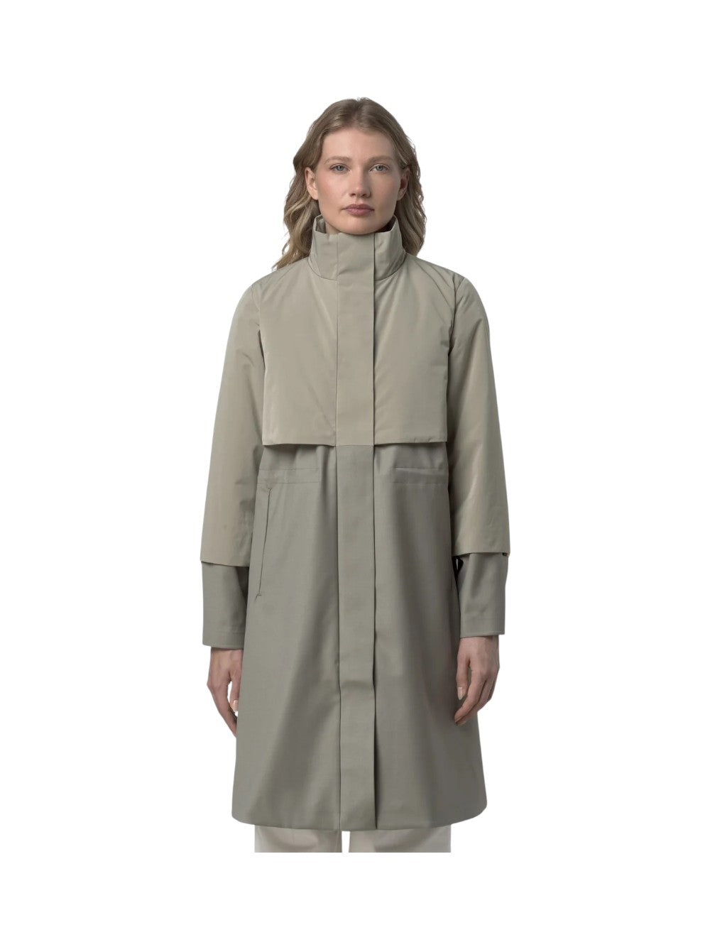 K-Way GIUBBINO Donna ELLA WOOL NYLON MIX K71367W  B35