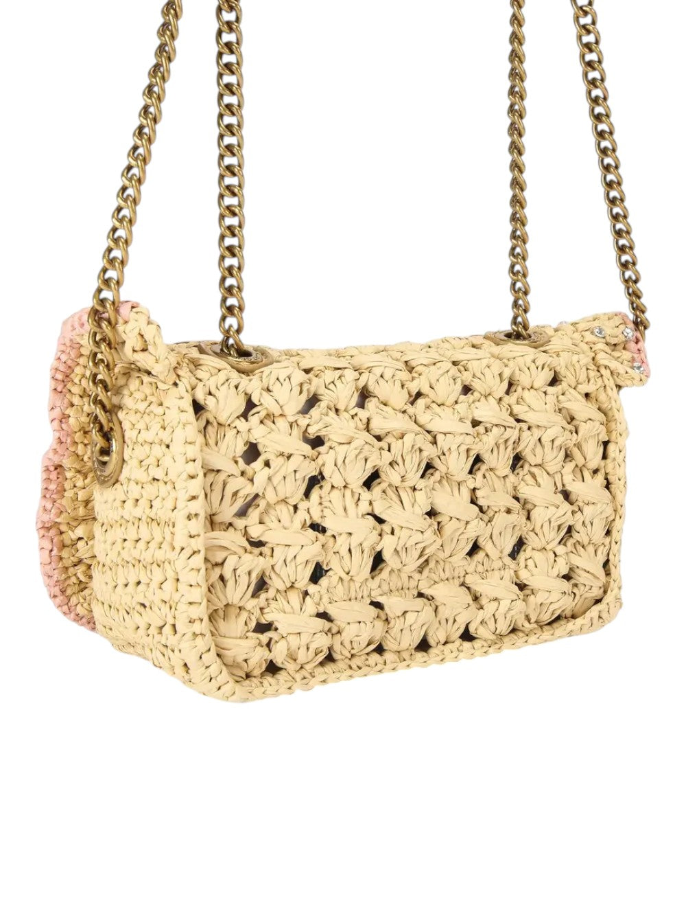 Kurt Geiger Borsa Donna Chelsea Sm Ruffle Sh Bag-Beige Oth-Others 5584949999 49