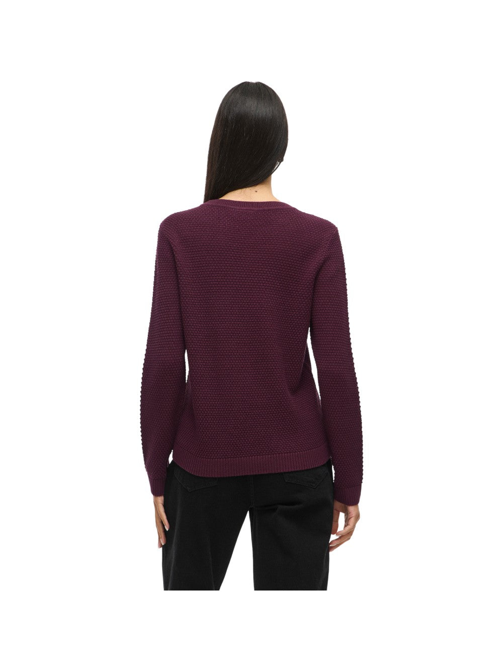 VILA Maglia Donna VIDALO O-NECK L/S KNIT TOP- NOOS 14082767
