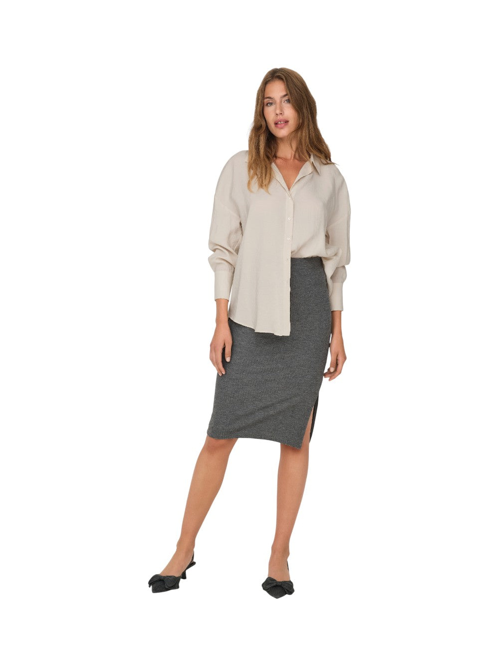ONLY Camicia Donna ONLZAZIMA L/S LOOSE SHIRT WVN NOOS 15272523