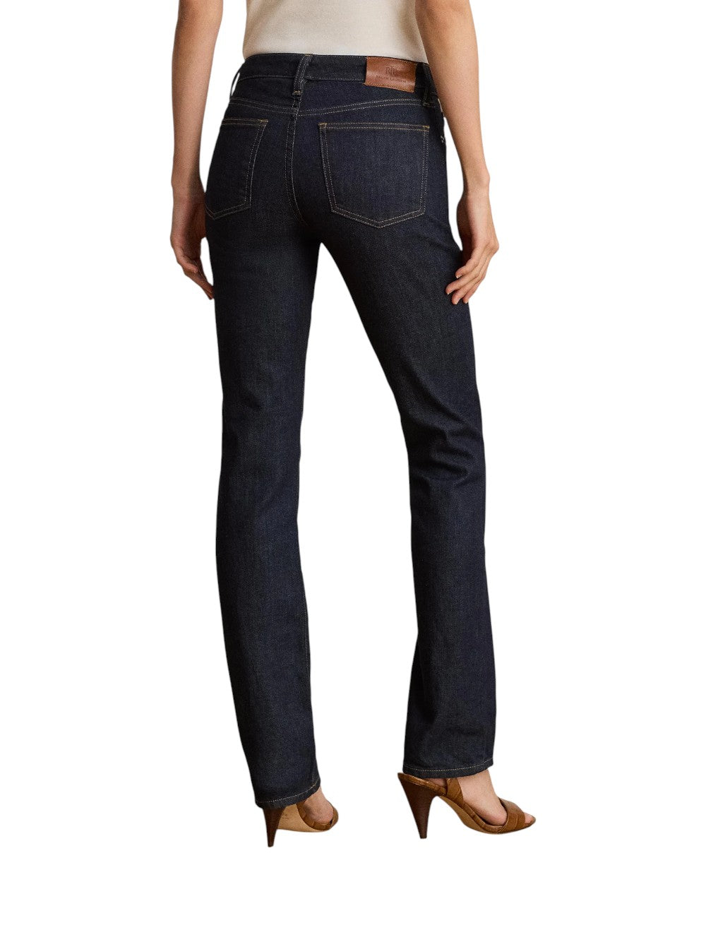 Lauren Ralph Lauren Jeans Donna WOVEN-STRAIGHT-PANTS 200B27742001