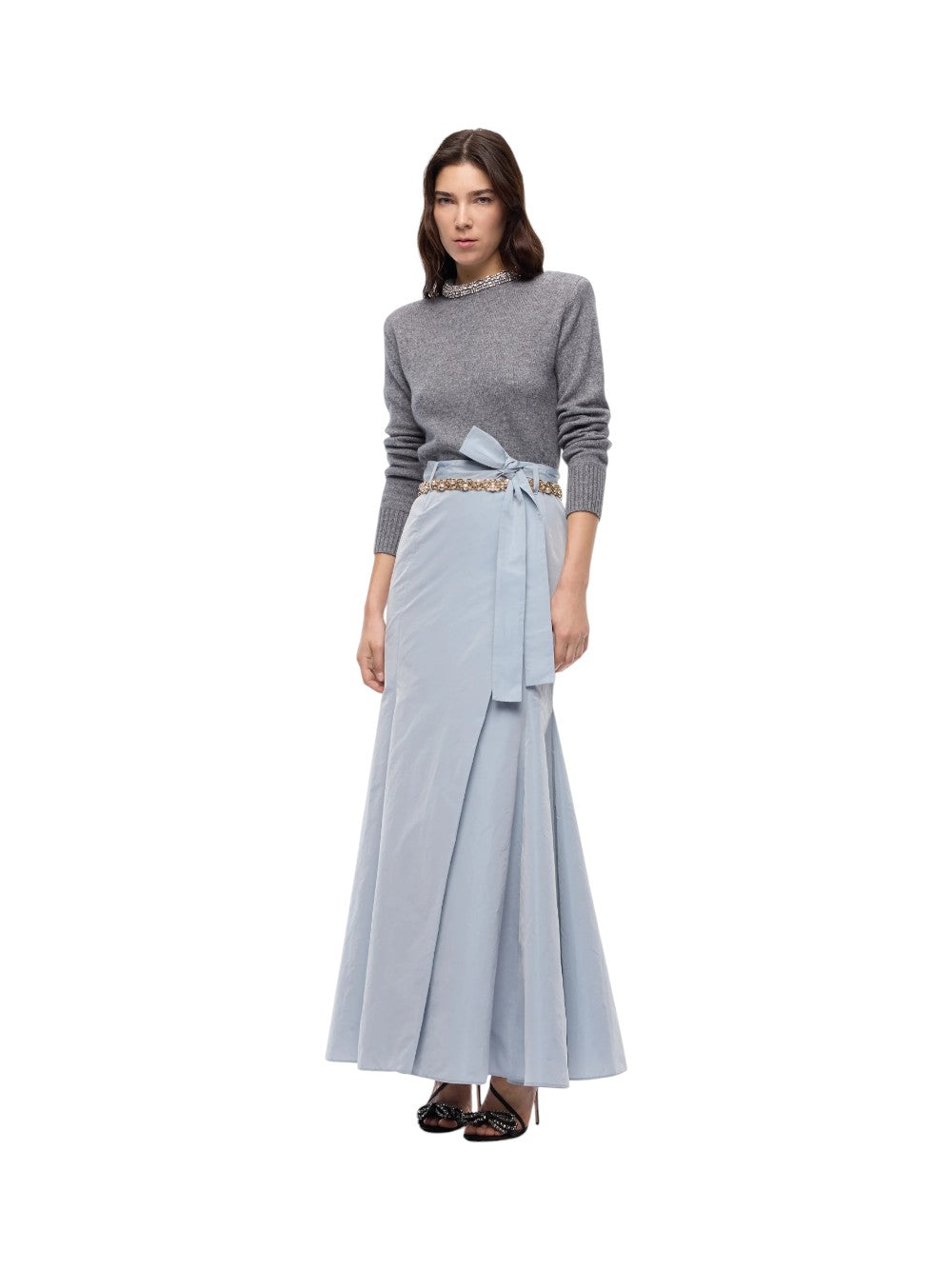 Pinko Maglia Donna BERLINO PULL BLEND WOOL EMBRO 107274A3GI II2