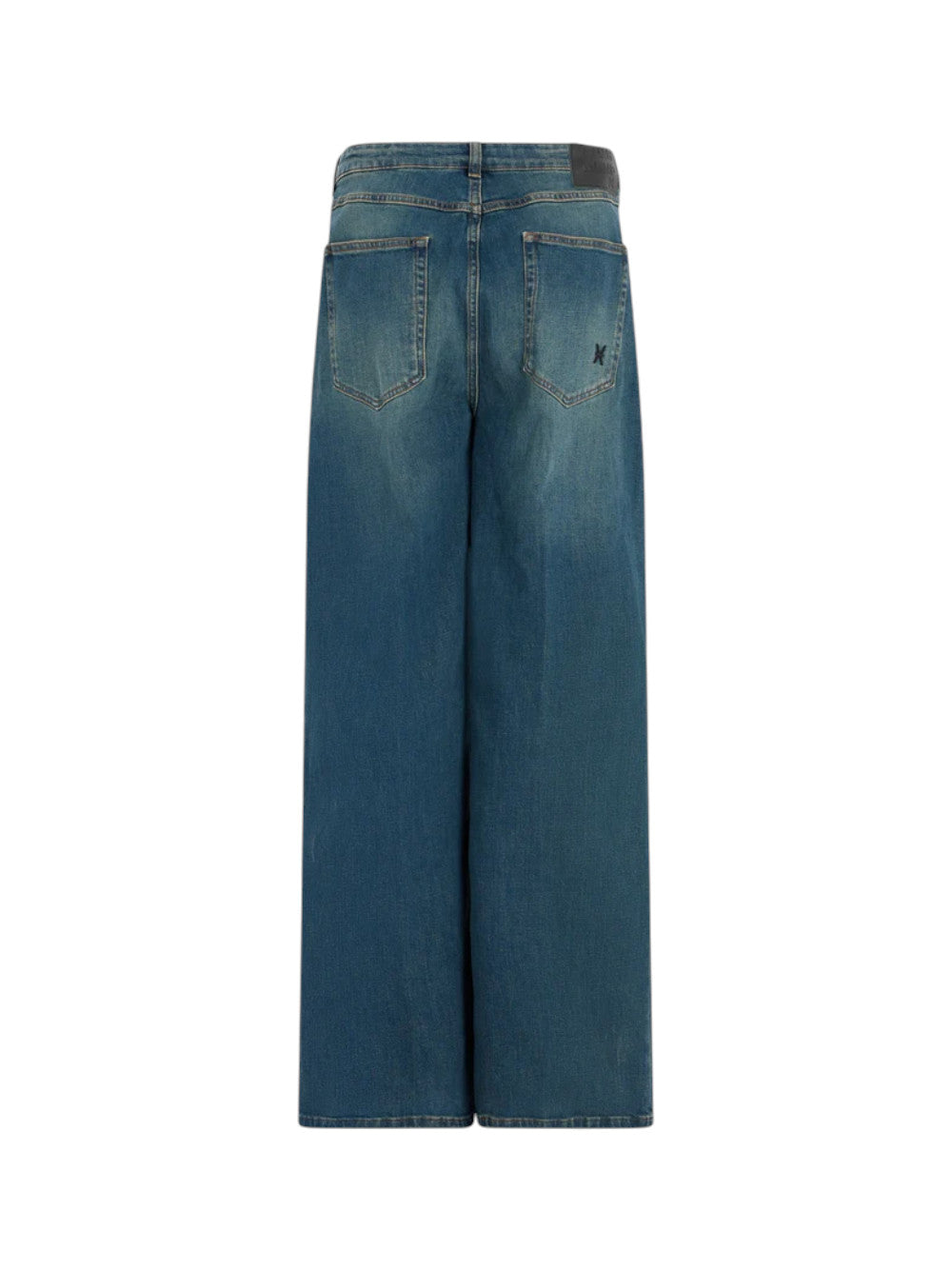 John Richmond Jeans Uomo DHARP BAGGY FLARE UMA26130JE DENIM BLUE RETRO