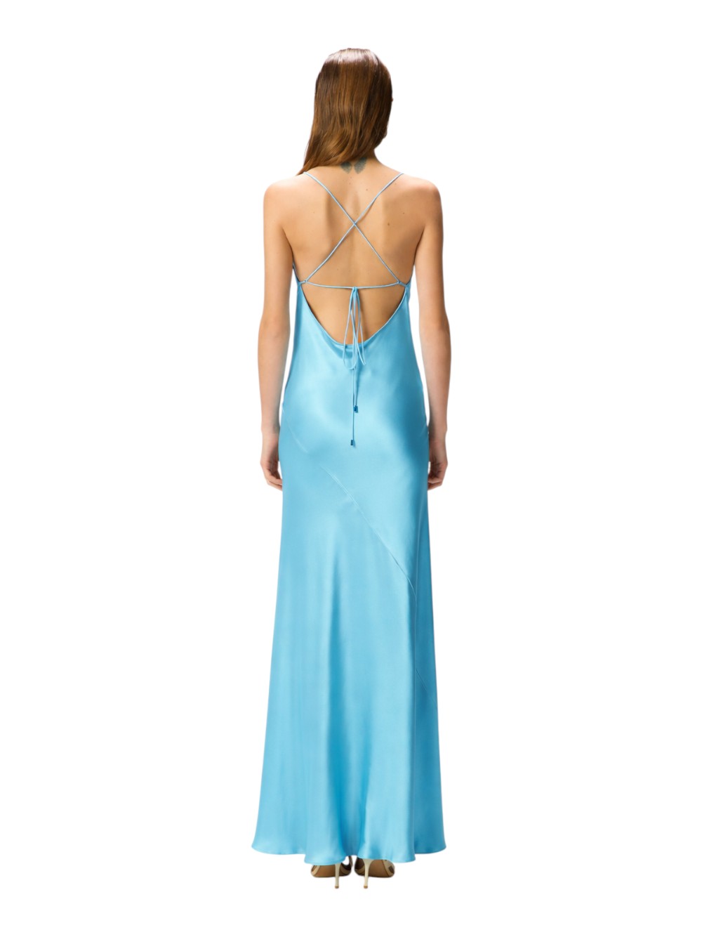 Pinko Abito lungo Donna FARRO ABITO SATIN 106587A1Y5V76