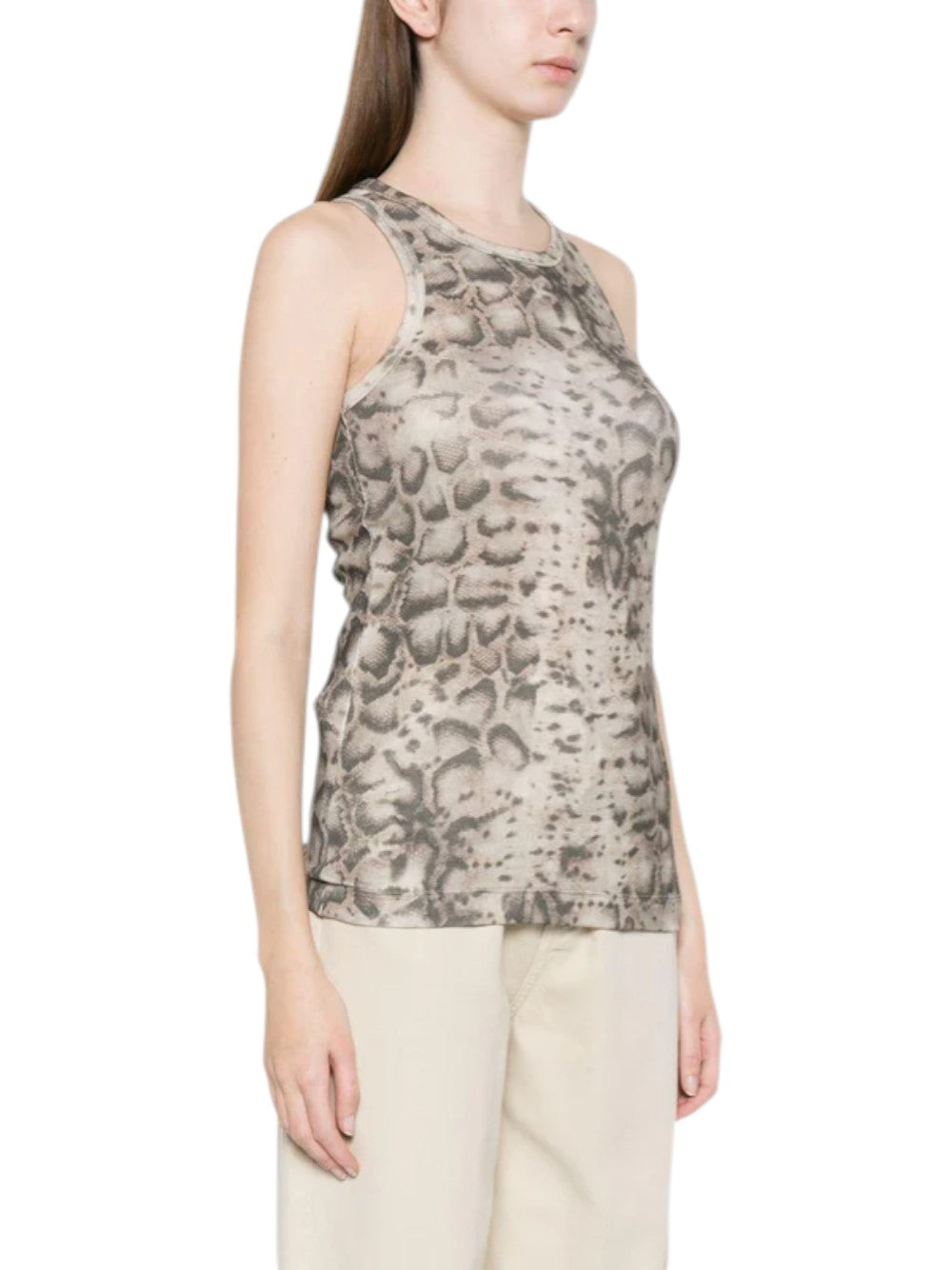 Pinko Top Donna BELFIORE CANOTTA COSTINA STAMP 106919A3DPCZ9