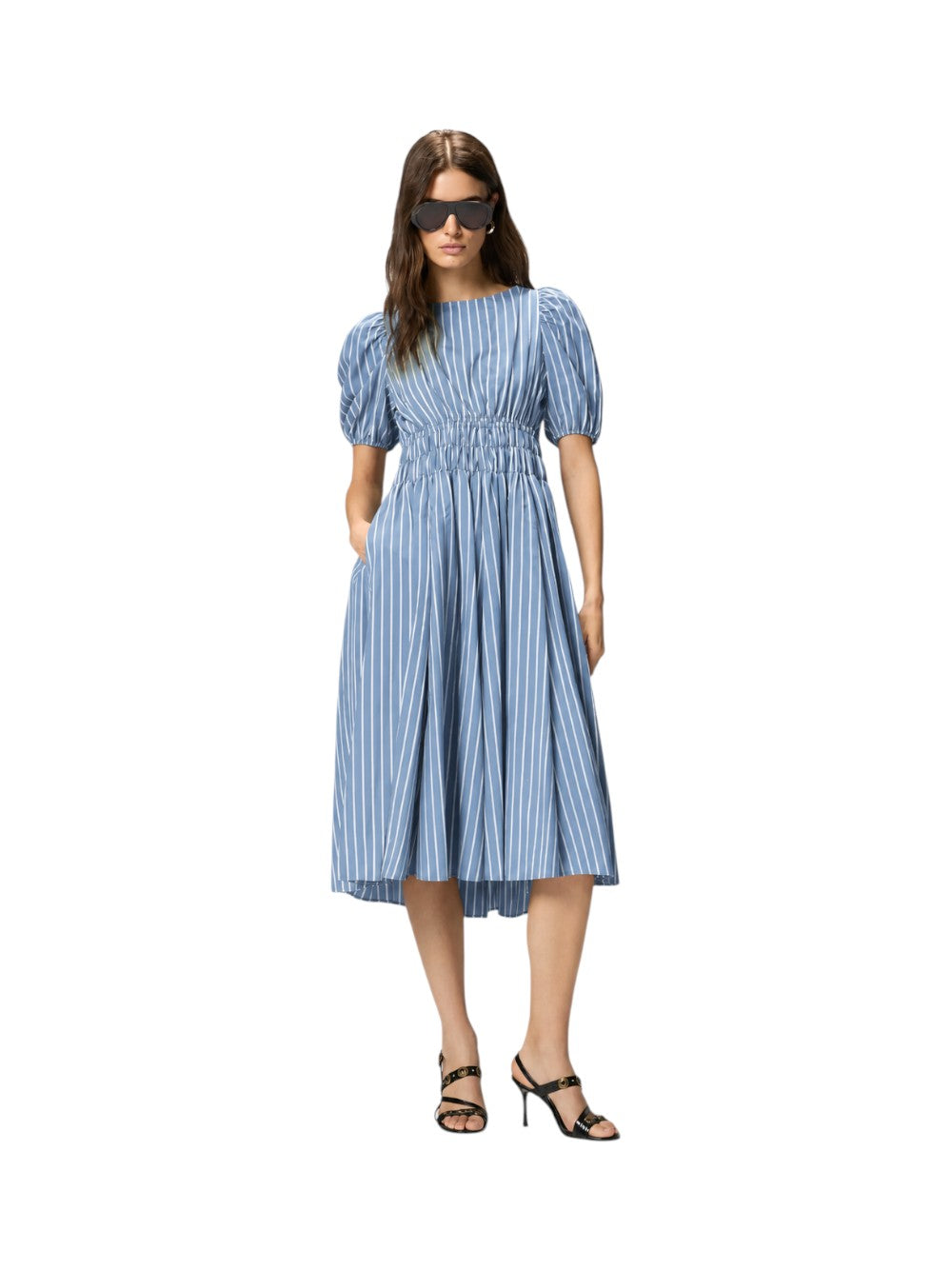 Pinko Abito Donna ETHEL ABITO TINTO FILO FLUIDO 106670A33QES6
