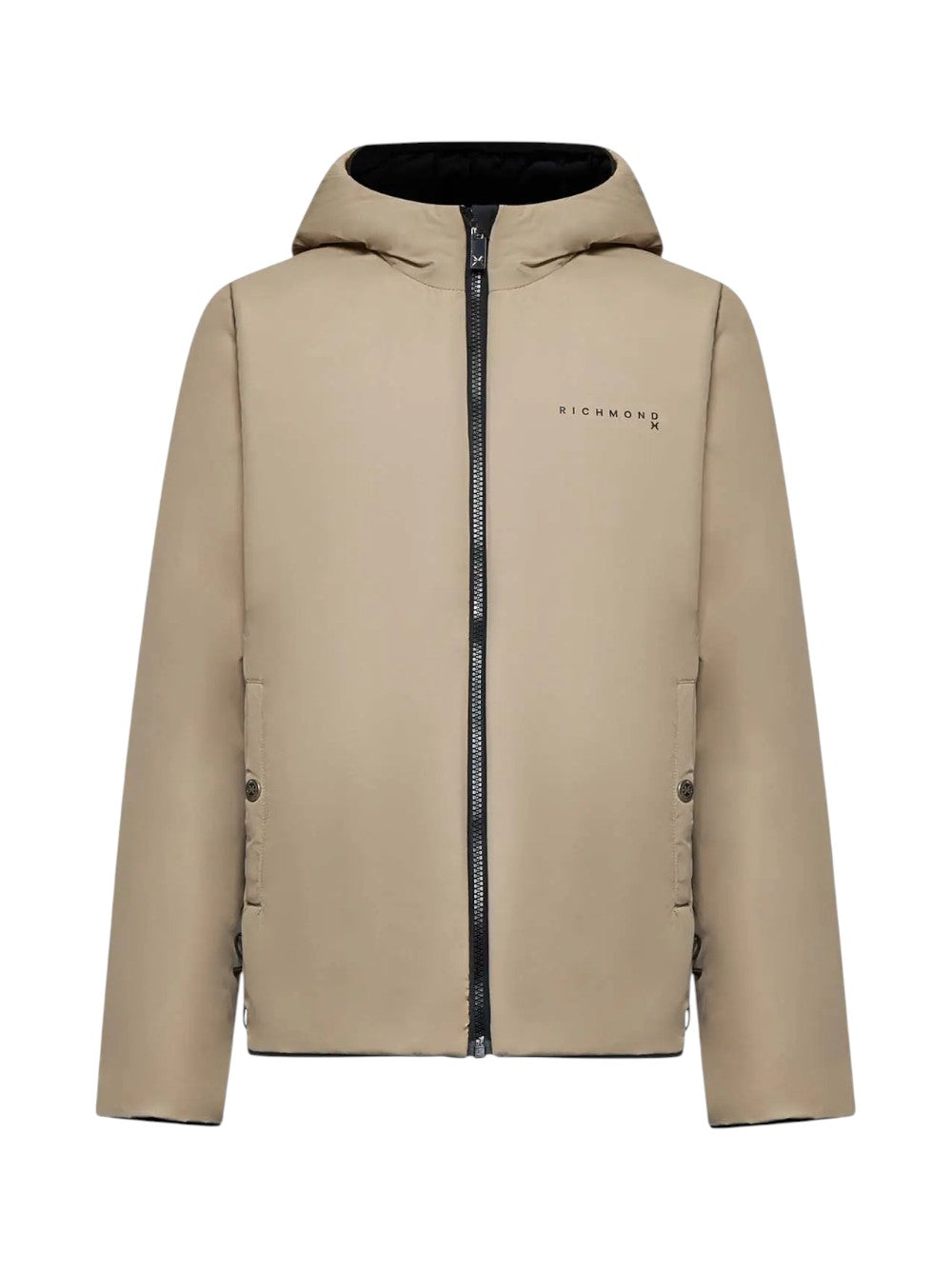 John Richmond GIUBBINO Uomo SAMARI REVERSIBLE UMA25044GB IRISH CREAM