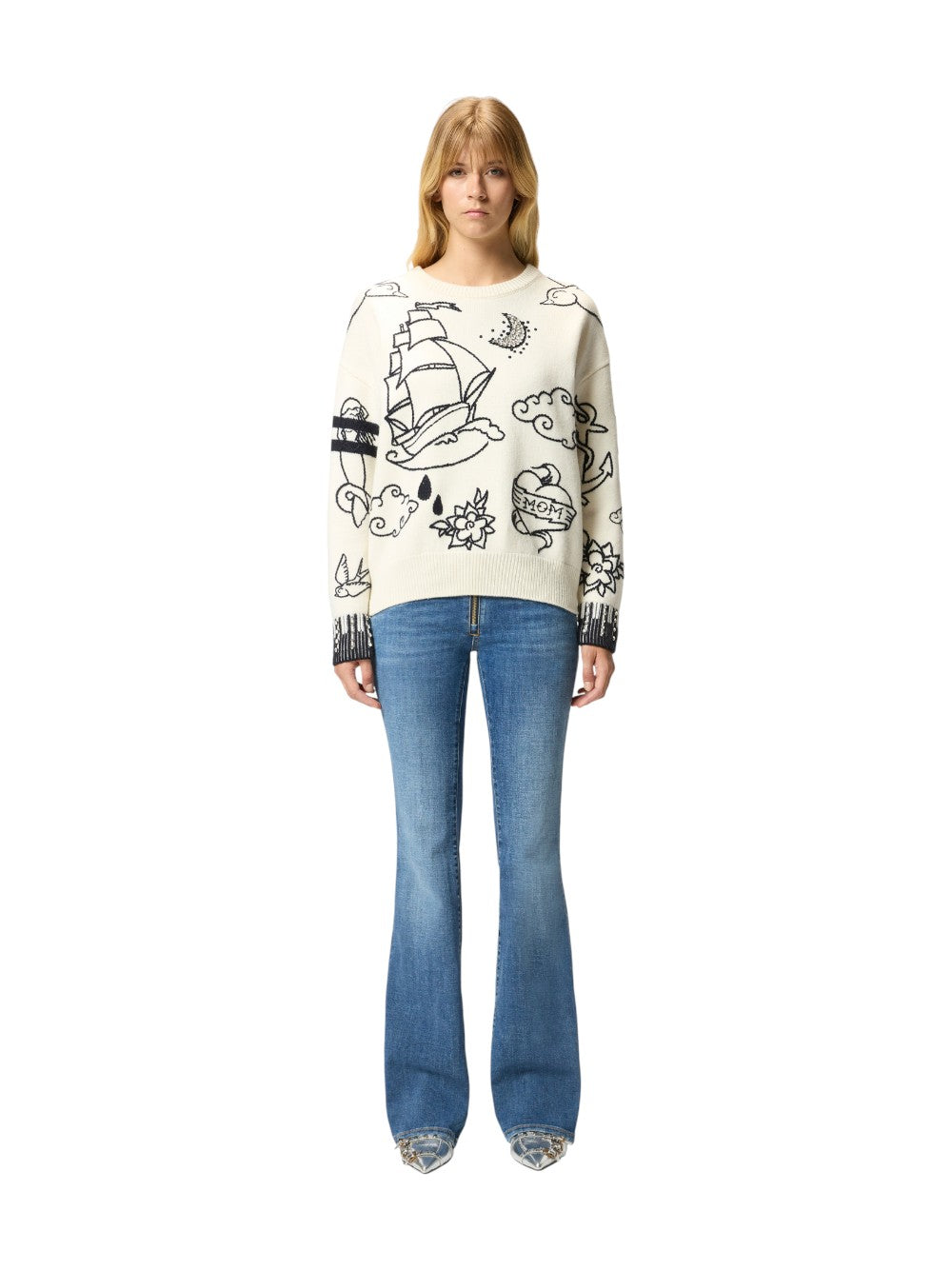 Pinko Maglia Donna ANDROS MAGLIA 105427A2PK ZE1