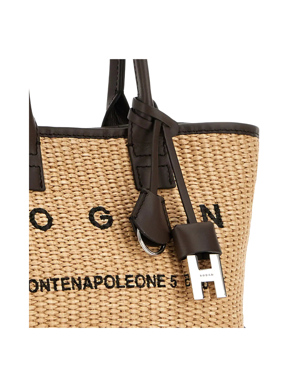 Hogan Borsa Donna ADDRESS SHOPPING MINI TESS. RAFIA KBW01TA5100UYI 7E06