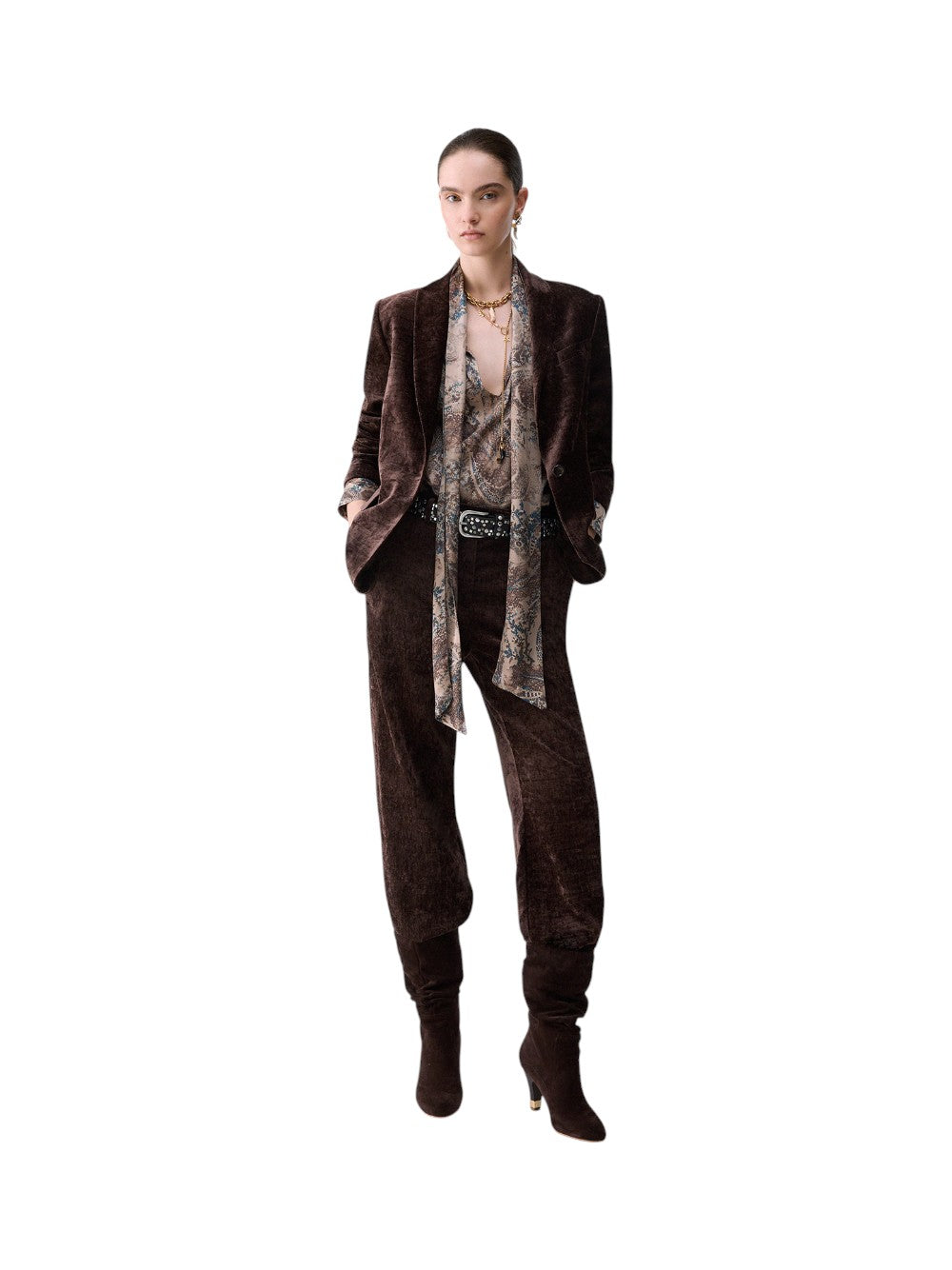 Liu Jo Pantalone Donna PANT. STRAIGHT VELLUTO WF6306T737A 91106