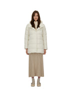 Herno GIUBBINO Donna A-SHAPE IN RASO CON PETTORINA IN FAUX FUR PI001934D12170Z