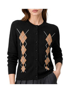 Liu Jo Maglia Donna CARDIGAN DISEGNO ARGYLE WF6288MA16R L9207