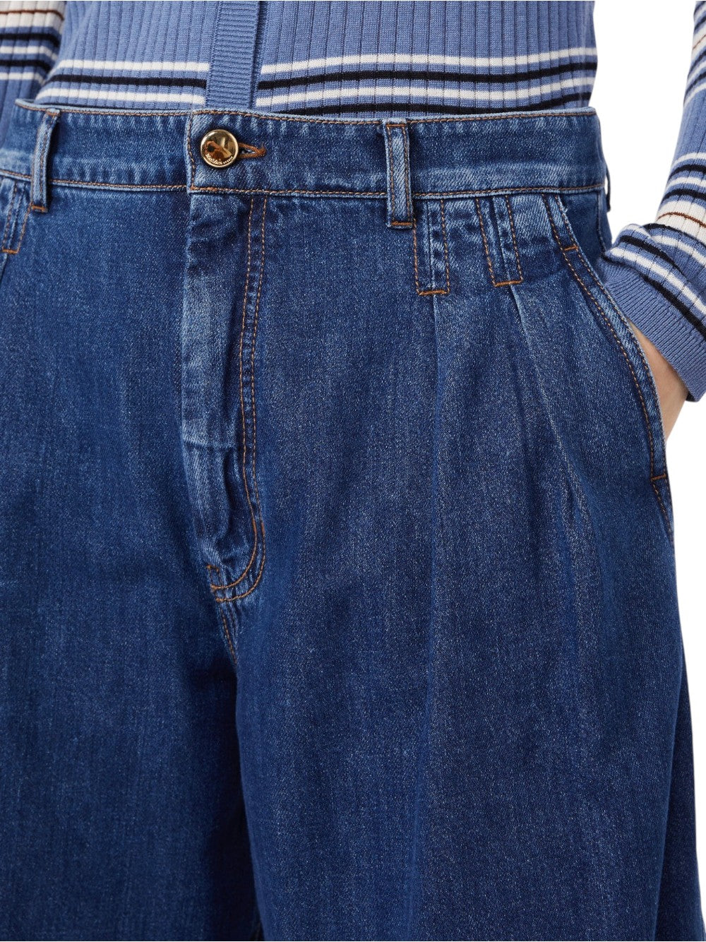 Max Mara Studio Jeans Donna MSTVALVOLA 2626186011600 002
