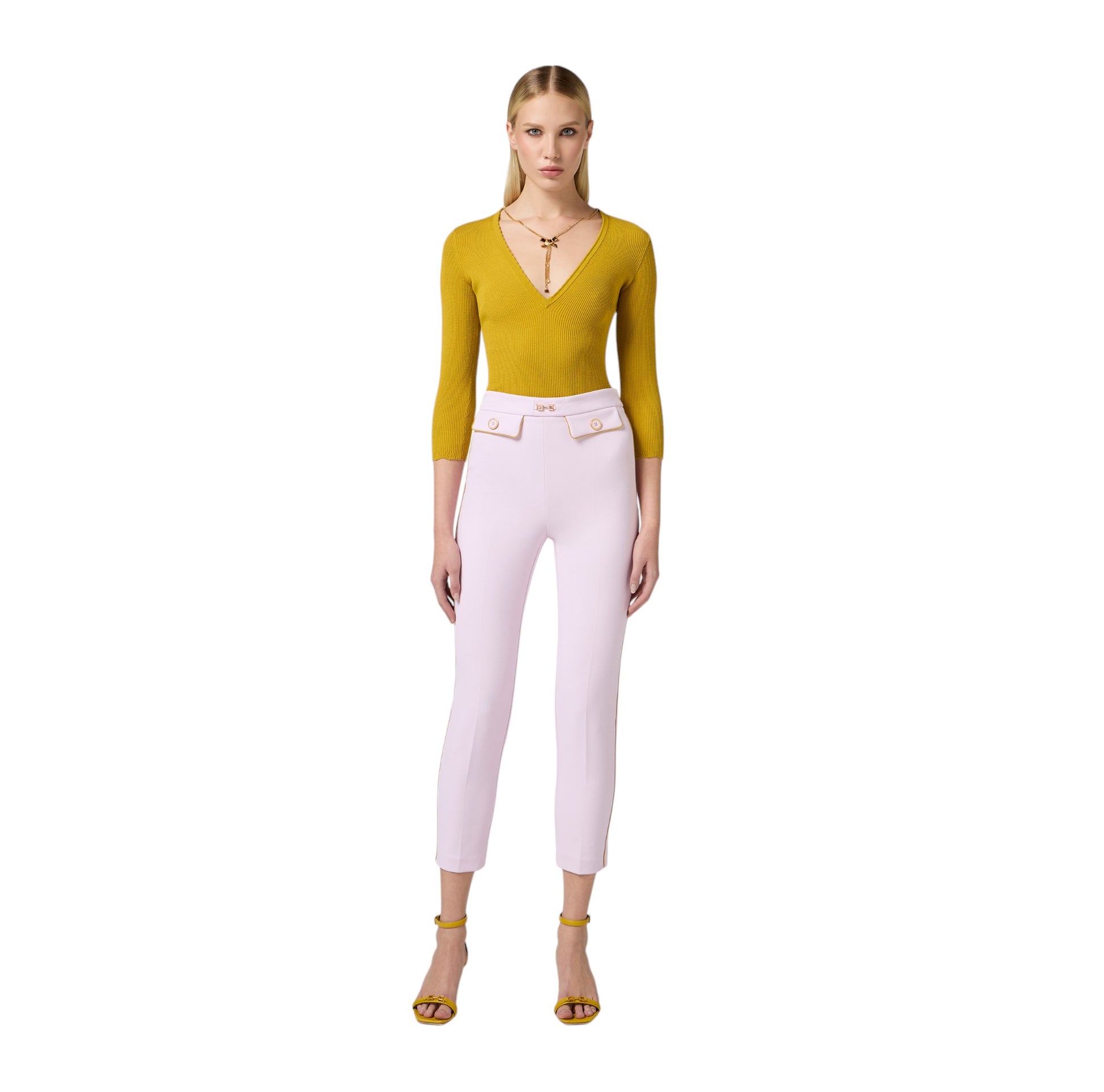 elisabetta franchi pantalone Donna PAT7151E2