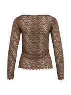 VILA Maglia Donna VIROMINA BOATNECK L/S TOP/TES 14108569