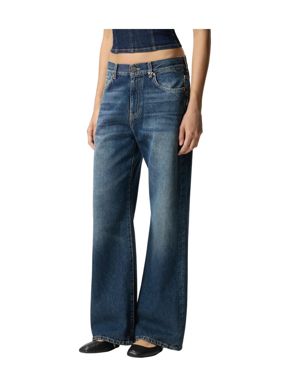 Pinko Jeans Donna WANDA WIDE LEG 101733A2RQ PJZ