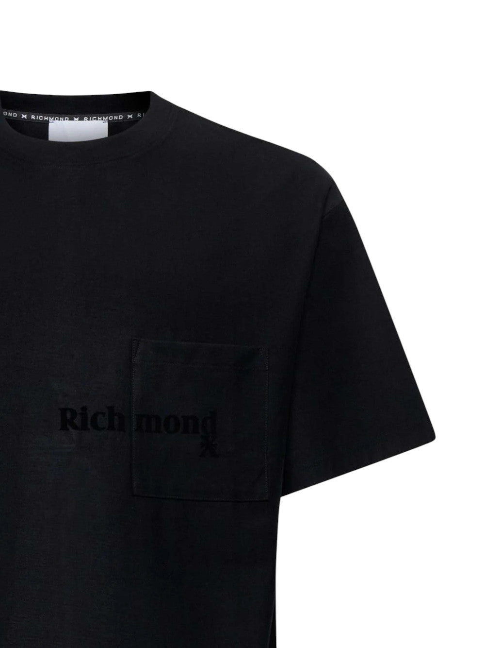 John Richmond T-SHIRT Uomo KADIOGO UMA25123TS BLACK