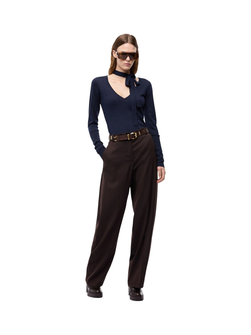 Pinko Pantalone Donna BALBINO PANTALONE DIAGONALE MI 107712A3MS M04