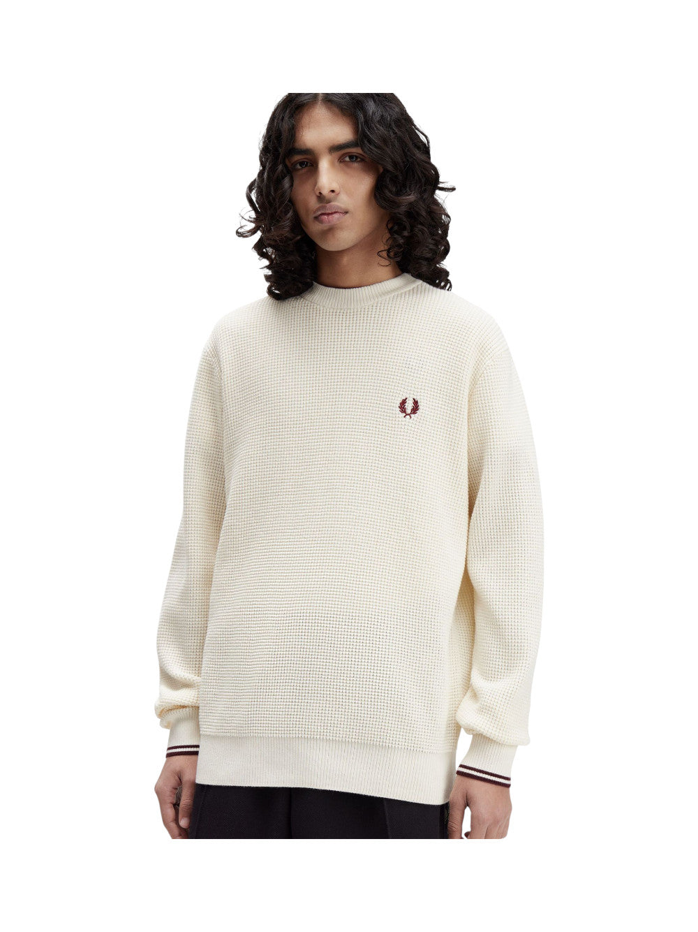 Fred Perry Maglia Uomo FP WAFFLE STITCH JUMPER K6507 560