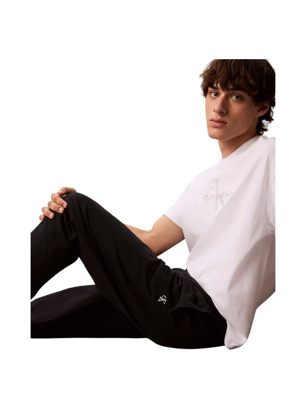 Calvin Klein Pantalone Uomo PREMIUM TERRY MONOGRAM LV04RC279G