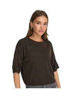 ONLY Maglia Donna ONLTHEA SS O-NECK PULLOVER KNT 15353023