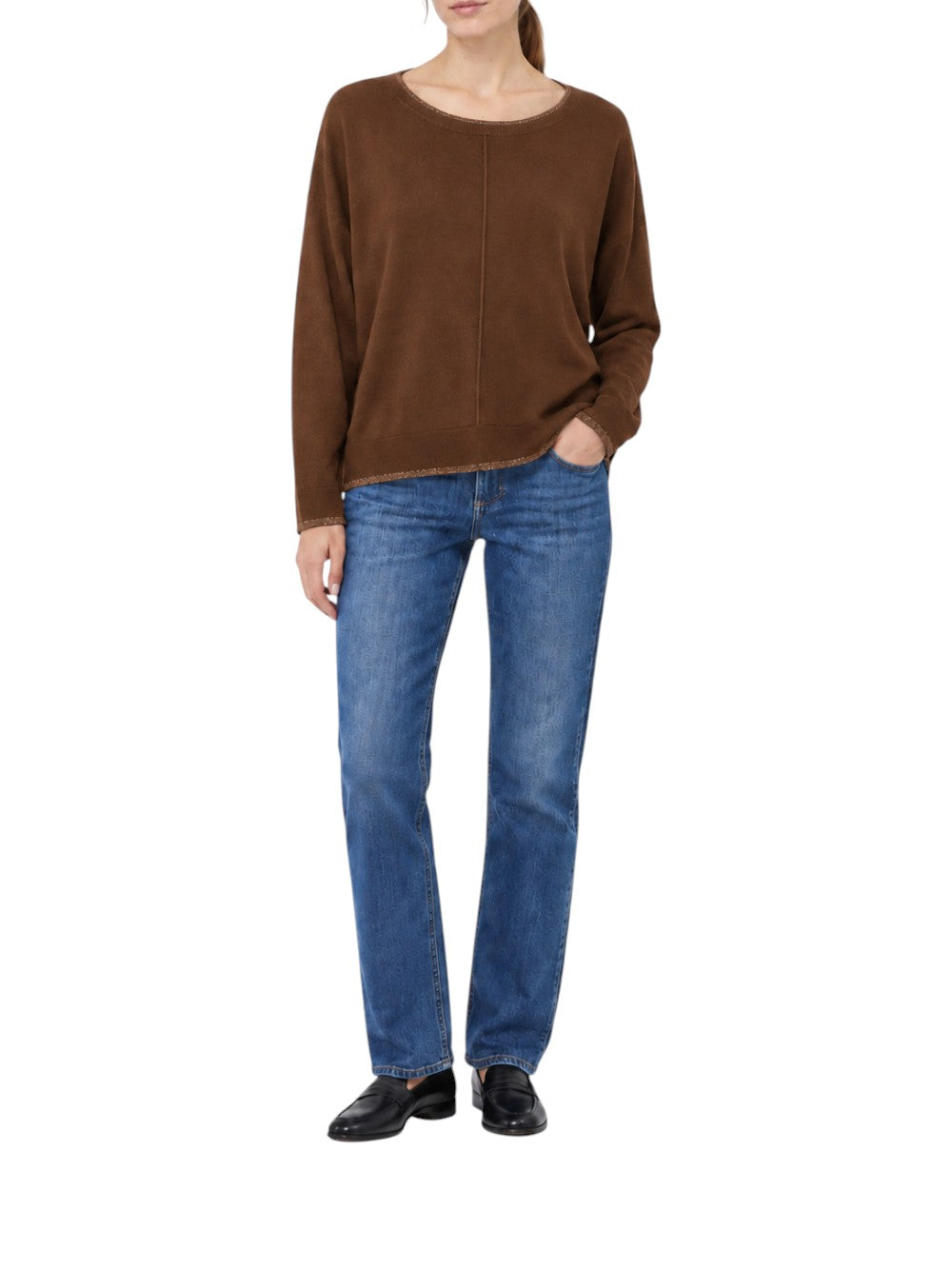 Liu Jo Maglia Donna ECS MAGLIA CHIUSA M/L WF6016MS49I 81020