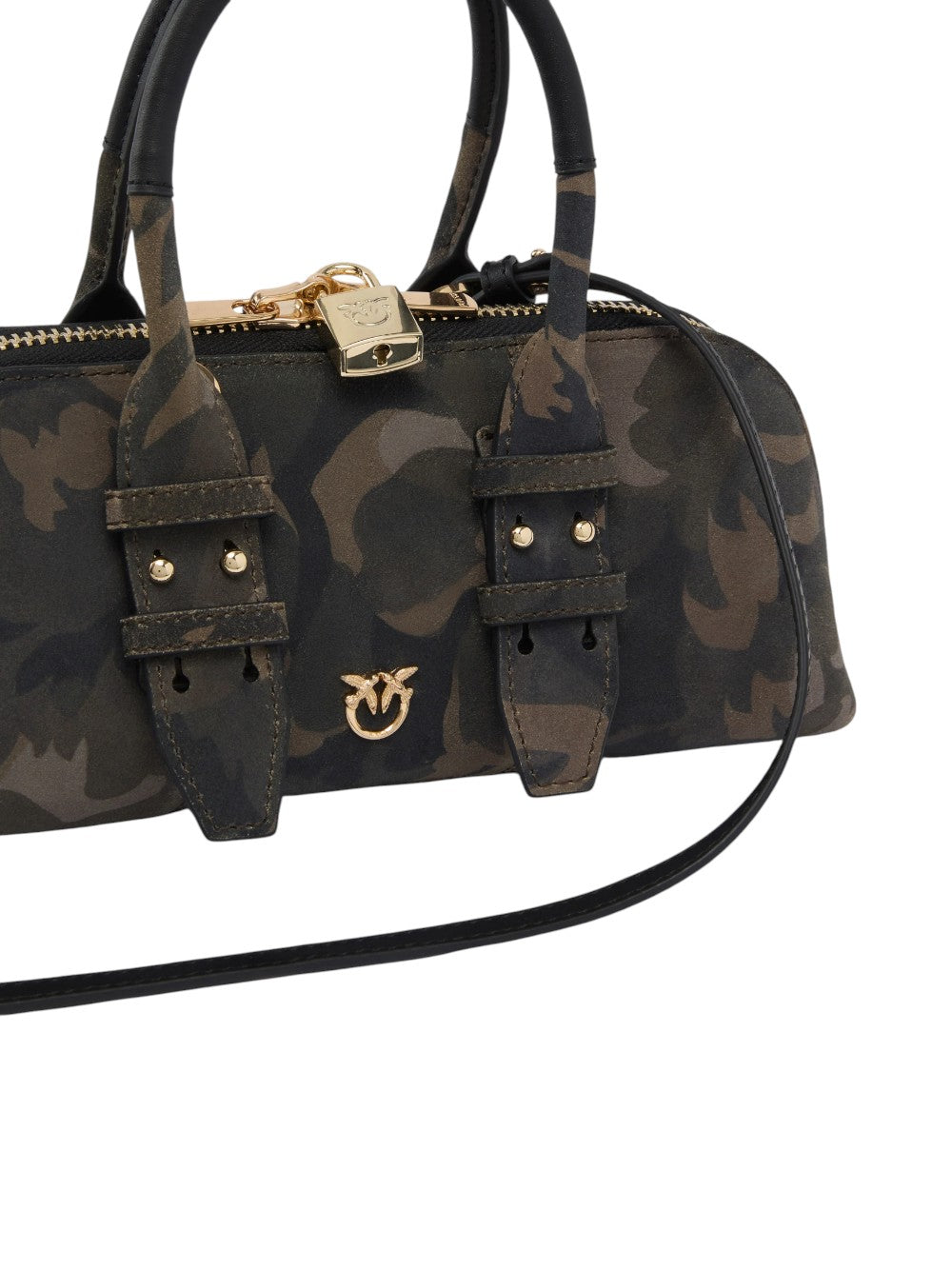 Pinko Borsa Donna BOWLING BAG HORIZONTAL SUEDE P 105334A3LR ST3Y