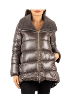 Herno GIUBBINO Donna A-SHAPE NYLON ULTRALIGHT E FAUX FUR PI002140D12017Z
