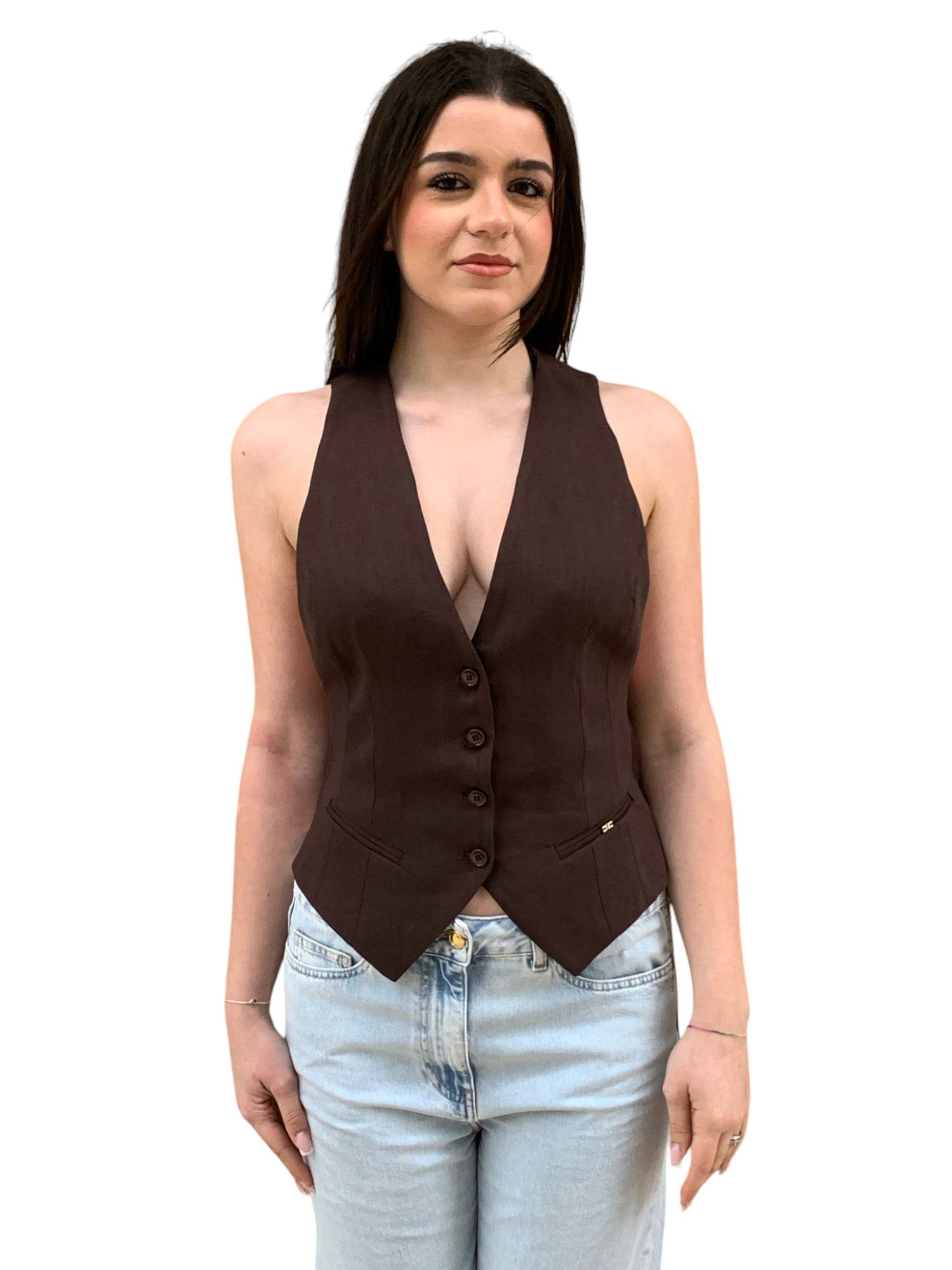 elisabetta franchi Gilet Donna GL00552E2