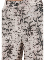 Pinko Pantalone Donna CATTOLICA BERMUDA TELA DI LINO 106870A3BLCZ9