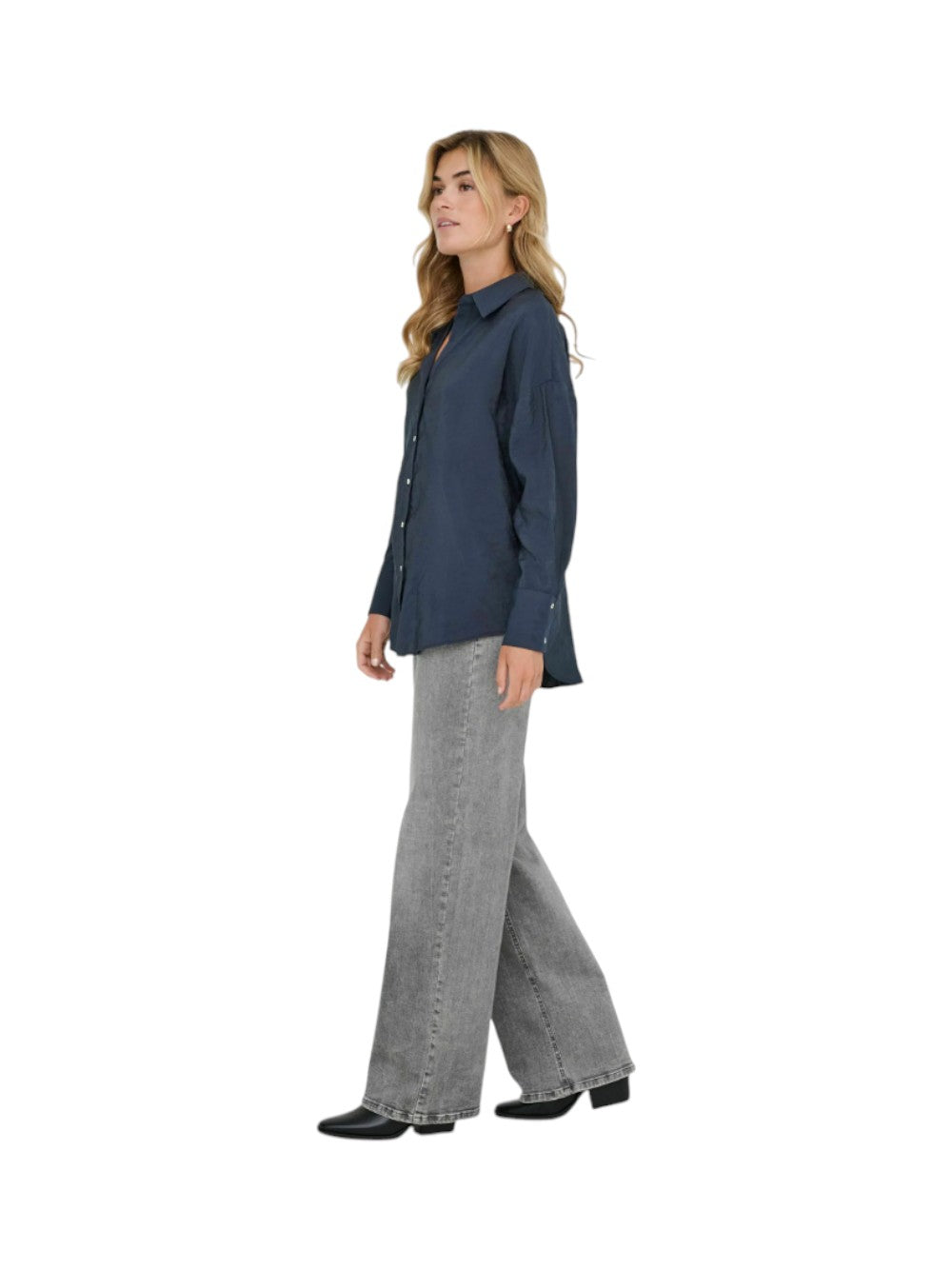 ONLY Camicia Donna ONLZAZIMA L/S LOOSE SHIRT WVN NOOS 15272523
