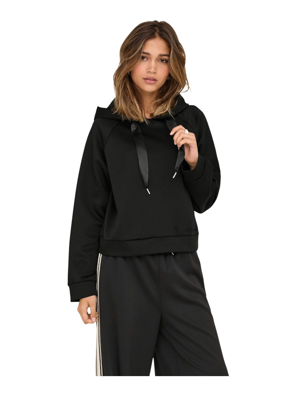 ONLY Felpa Donna ONLLUE L/S HOOD UB CC SWT 15352757