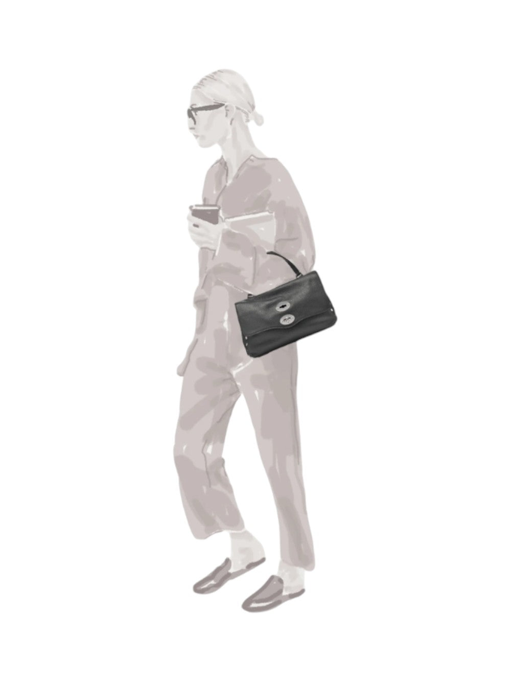 Zanellato Borsa Donna POSTINA JONES NABUK 0680900070000Z0436S