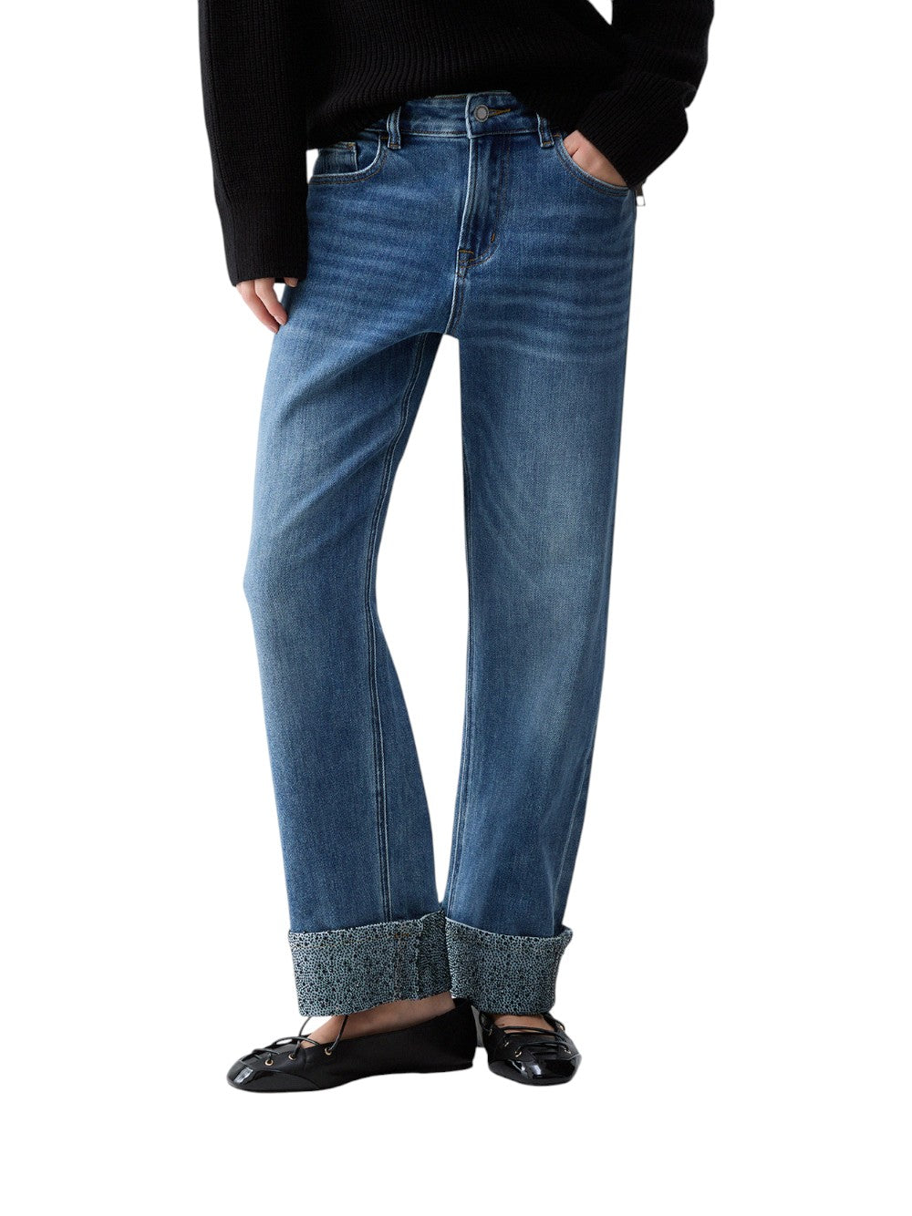 Liu Jo Jeans Donna PANT.STRAIGHT R.W. UF6113D0365 79094